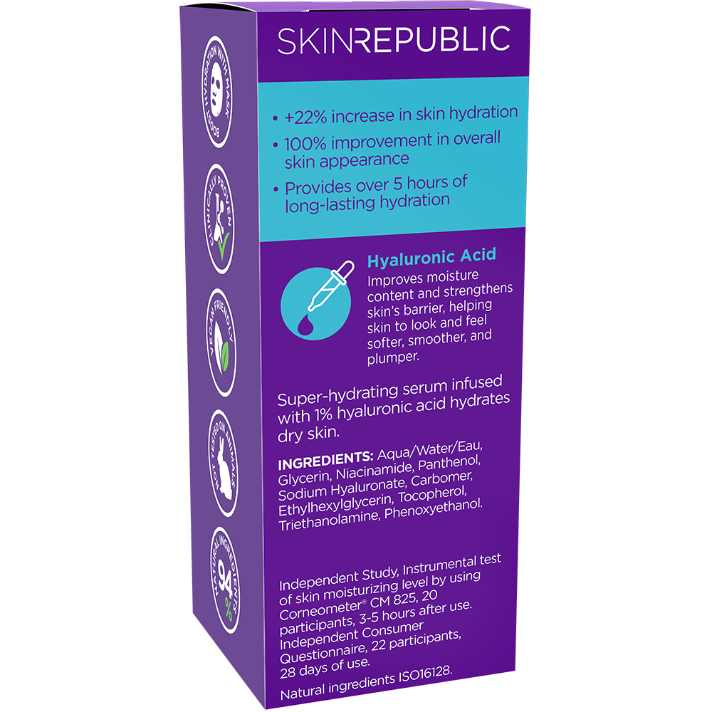 Hyaluronic Acid 1% + Niacinamide Serum 30ml