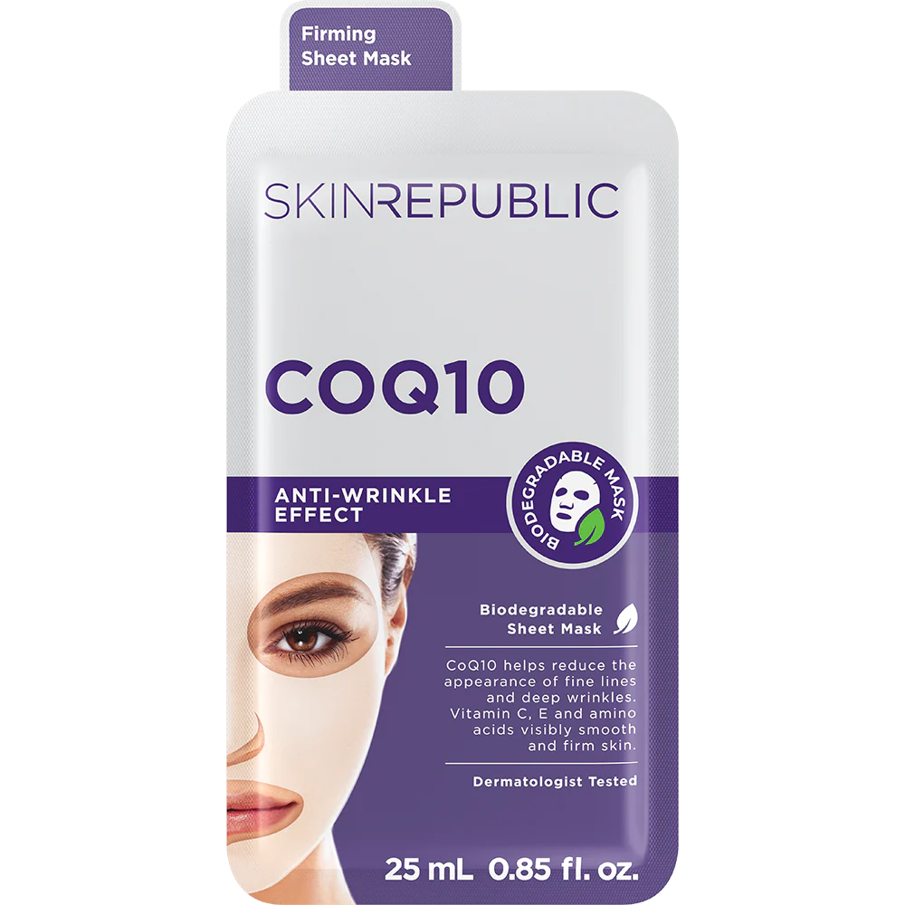 CoQ10 Anti-Wrinkle Effect Face Sheet Mask