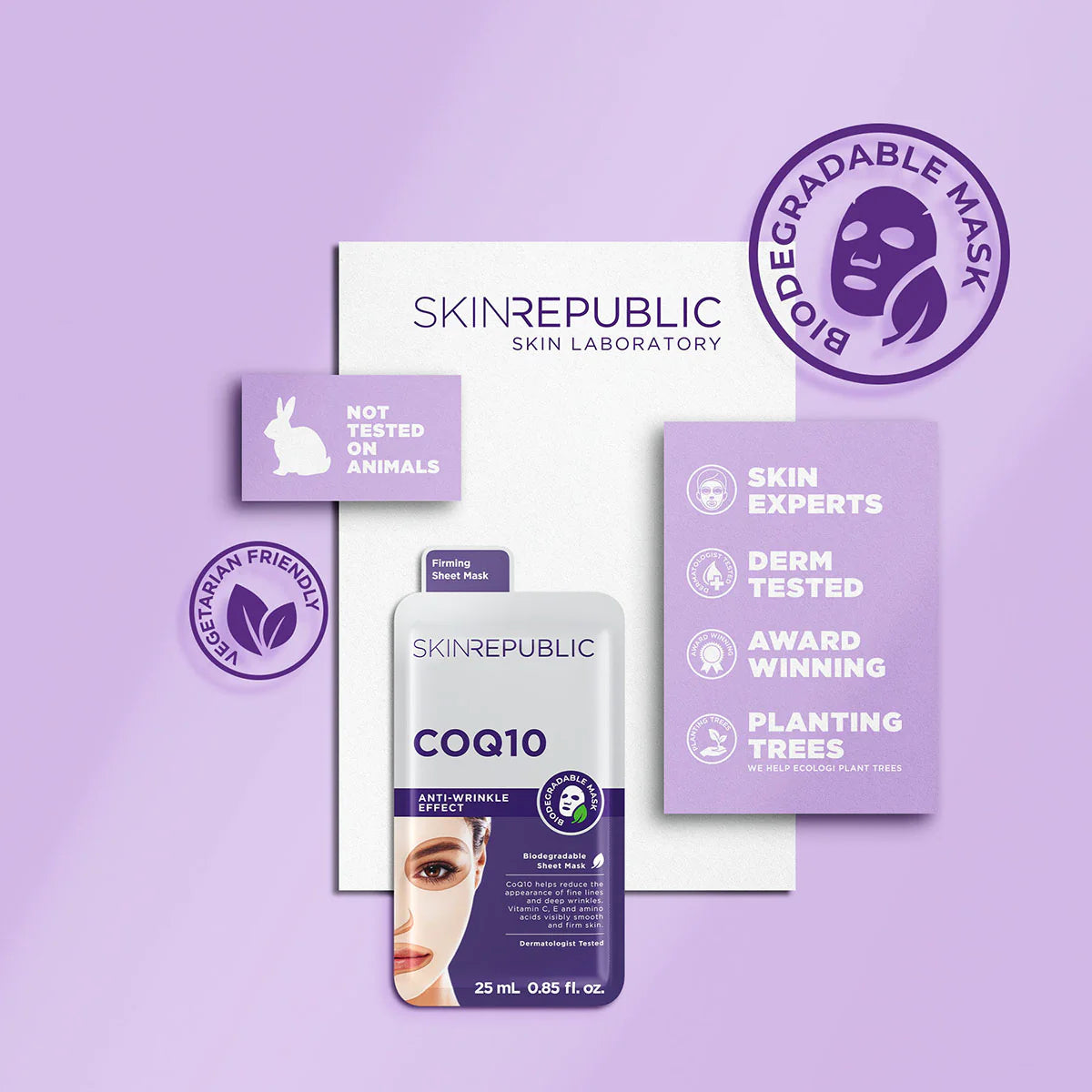 CoQ10 Anti-Wrinkle Effect Face Sheet Mask
