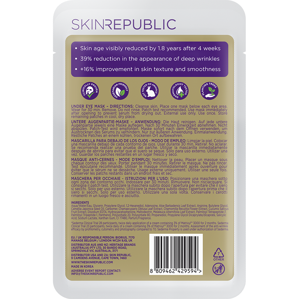 Matrixyl 3000 3% Foil Under-Eye Patches